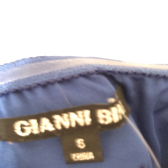 Gianni Bini Blue Strapless Dress - Picture 3 of 3